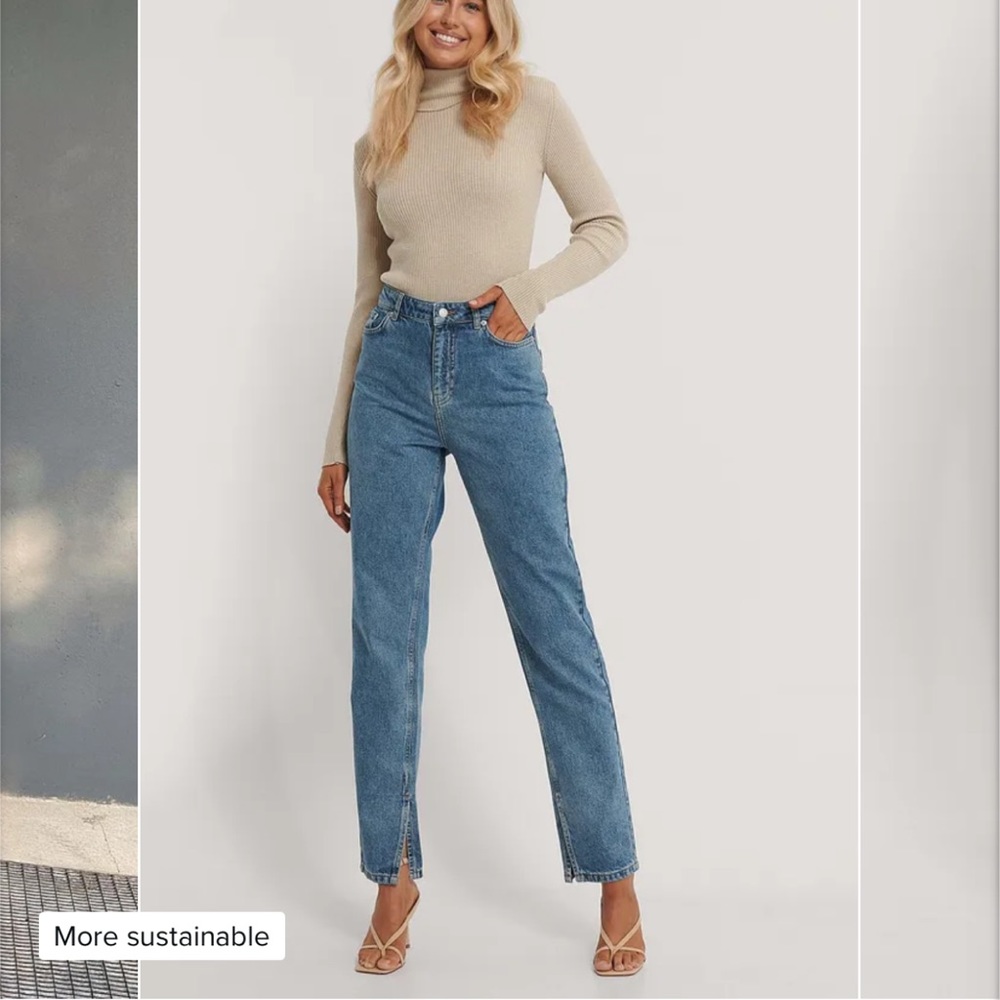 BLOGGERS FAVE | Side slit denim